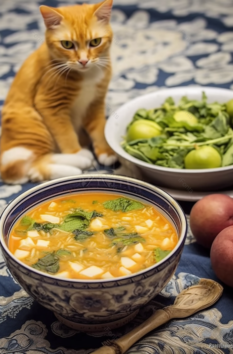 宠物猫家常菜西红柿鸡蛋汤面食健康饮食实拍图,高清,摄影图,摄影图片,图片大全,摄影图免费下载